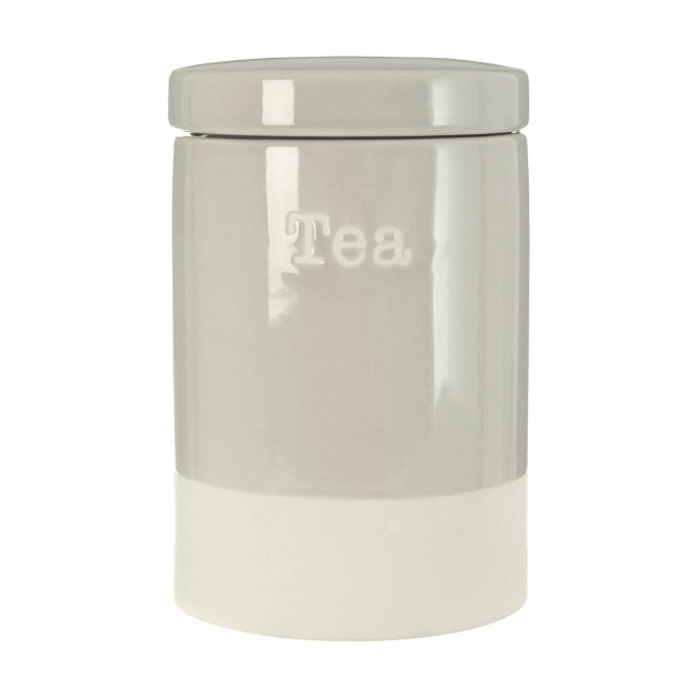 premier housewares Jura Grey Tea Canister