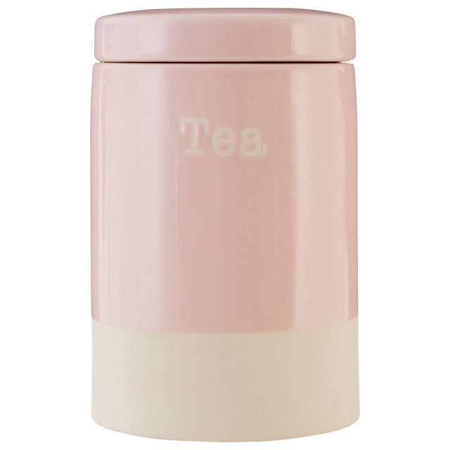 Premier Housewares Jura Pink Tea Canister