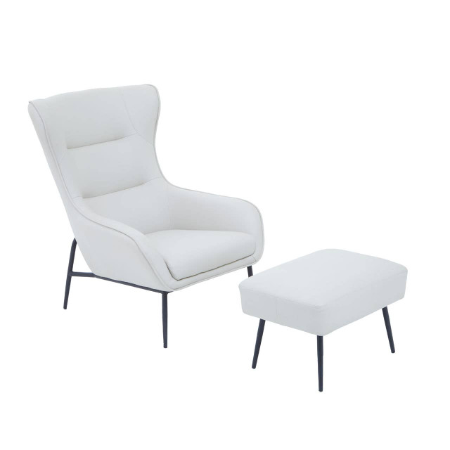 Premier Housewares Kaiko Armchair And Footstool