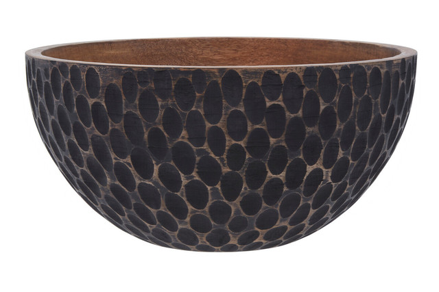 Premier Housewares Kara Small Mango Wood Bowl