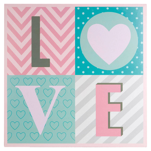Premier Housewares Kids Love Wall Plaque
