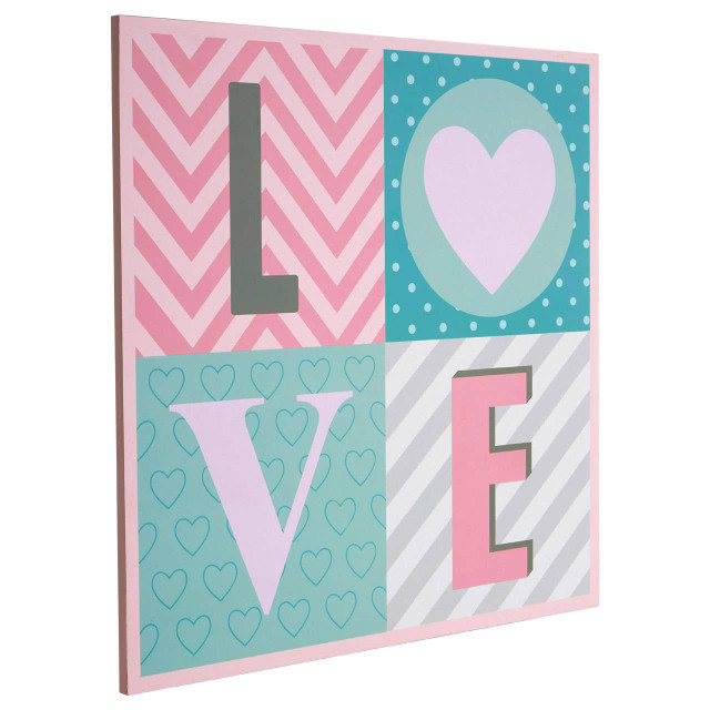 Premier Housewares Kids Love Wall Plaque