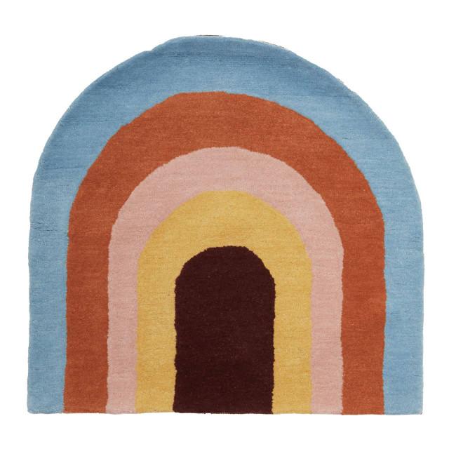 Premier Housewares Kids Rainbow Rug
