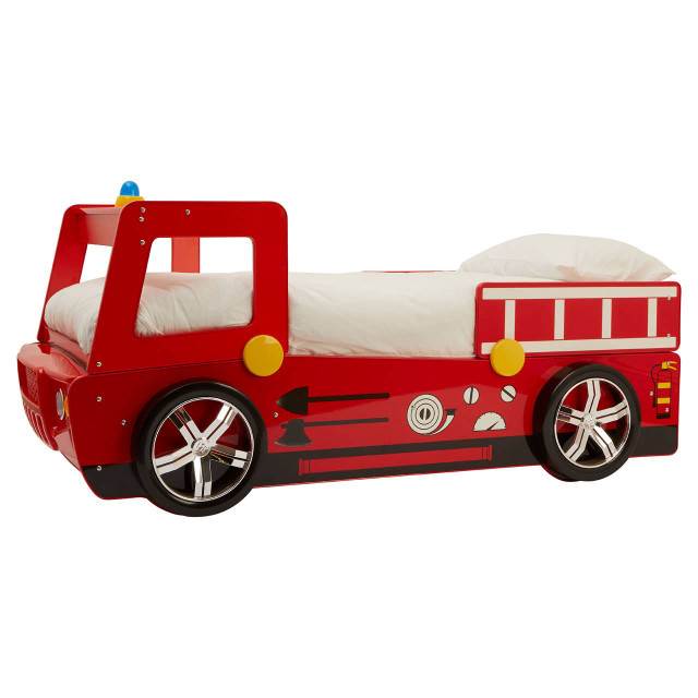 premier housewares Kids Red Fire Engine Bed
