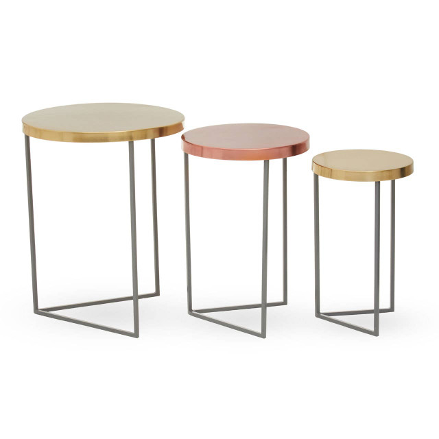 premier housewares Kobra Set Of Three Tables