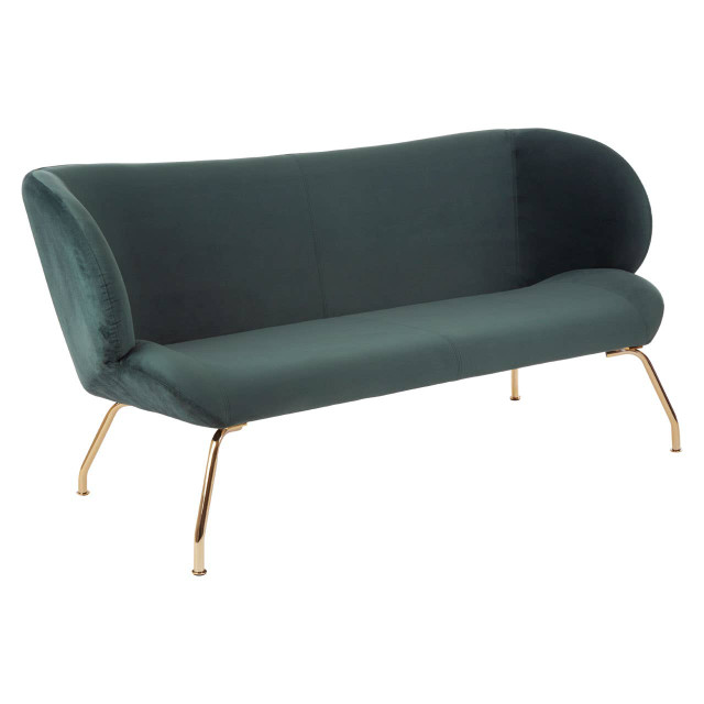 premier housewares Kolding 2 Seat Green Sofa