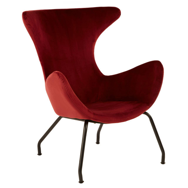 premier housewares Kolding Red Chair