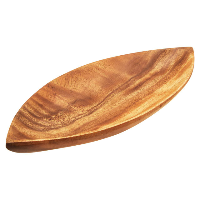 premier housewares Kora Acacia Large Leaf Platter