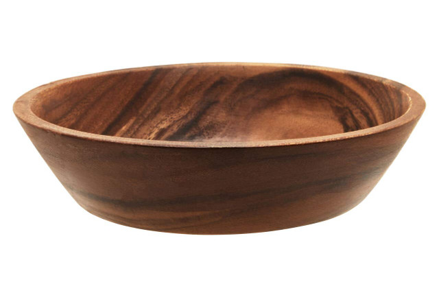 Premier Housewares Kora Acacia Large Round Bowl