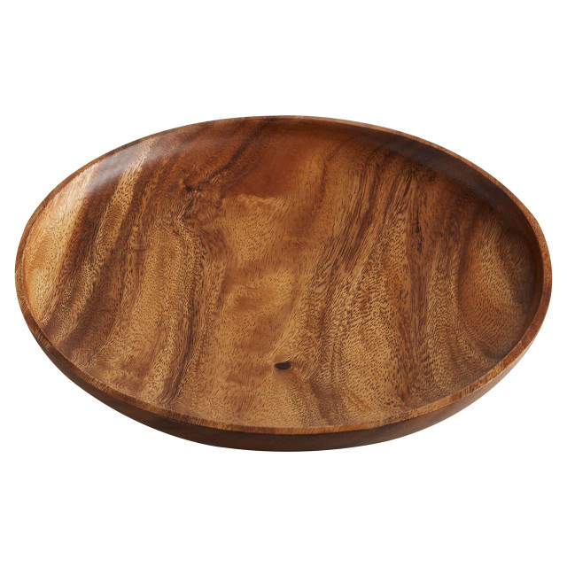 Premier Housewares Kora Acacia Large Round Plate