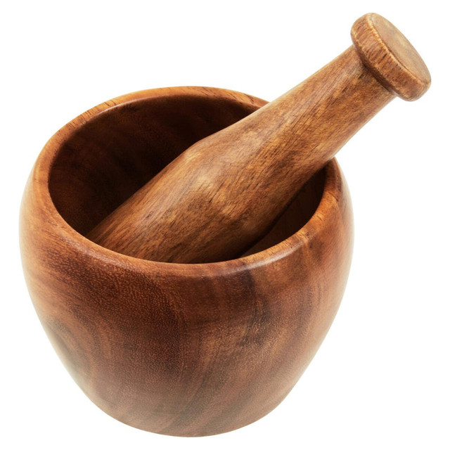 Premier Housewares Kora Acacia Mortar And Pestle