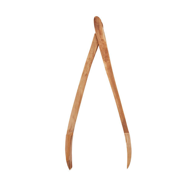 Premier Housewares Kora Olive Wood Serving Tongs