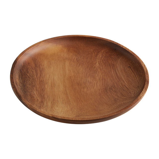 premier housewares Kora Round Acacia Wood Plate
