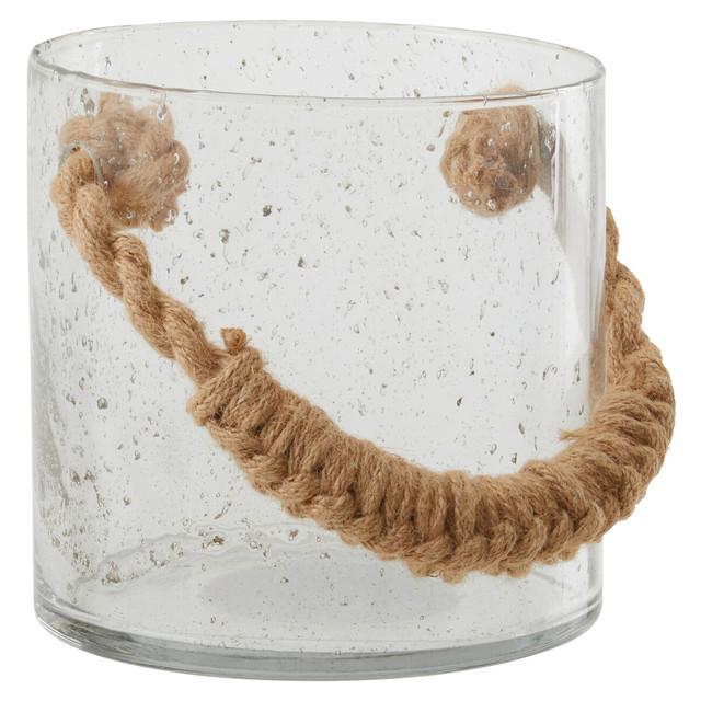 Premier Housewares Kuta Natural Rope Small Lantern
