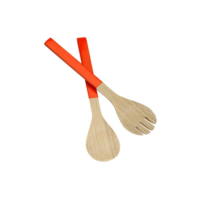 Premier Housewares Kyoto Orange Salad Servers