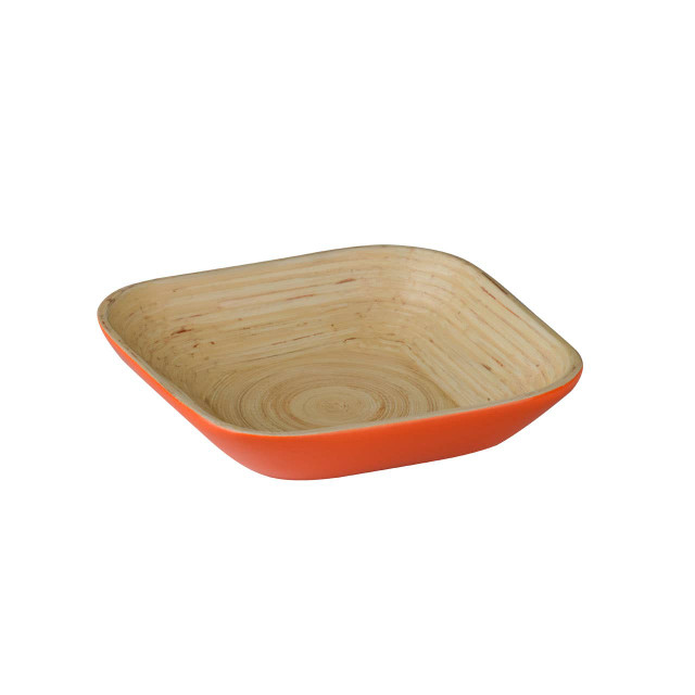 Premier Housewares Kyoto Orange Square Bowl