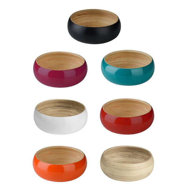 Premier Housewares Kyoto Raspberry Round Bowl