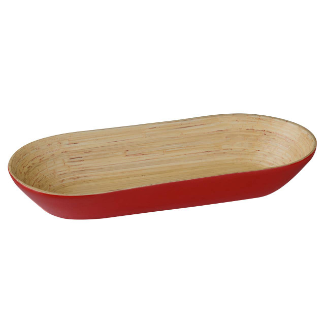 premier housewares Kyoto Red Oblong Bowl