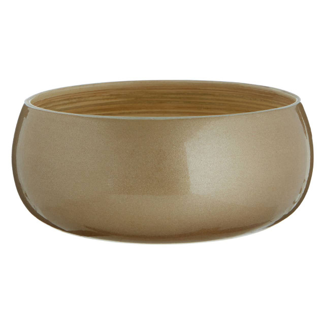 premier housewares Kyoto Round Small Gold Bowl
