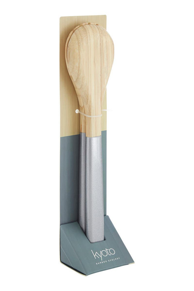 Premier Housewares Kyoto Silver Salad Servers