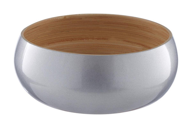 premier housewares Kyoto Small Silver Bamboo Bowl