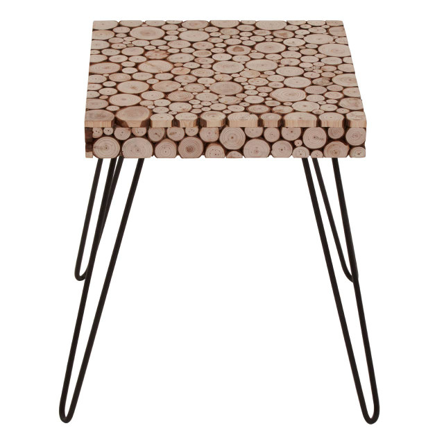 Premier Housewares Lacuna Square Side Table