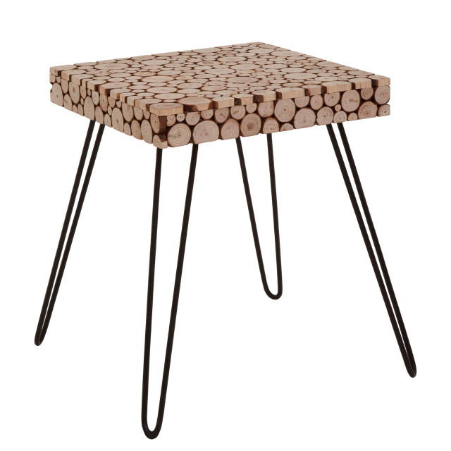 premier housewares Lacuna Square Side Table