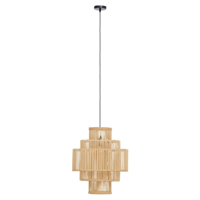Premier Housewares Lapiz Bamboo Pendant Light