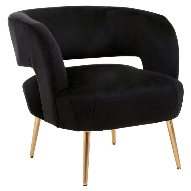 premier housewares Larissa Black Chair