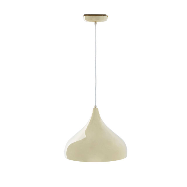 Premier Housewares Leni Gold Finish Pendant Light