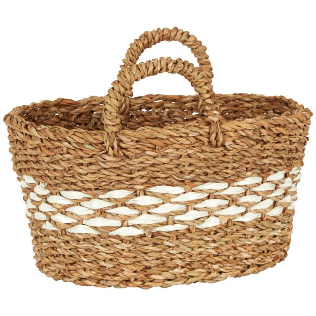 Premier Housewares Lidi Round Seagrass Basket
