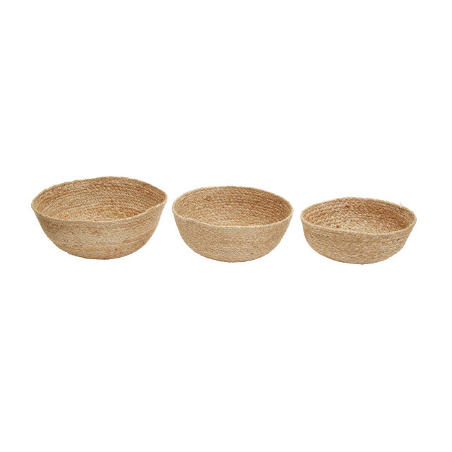 Premier Housewares Lidi Set Of Three Jute Baskets
