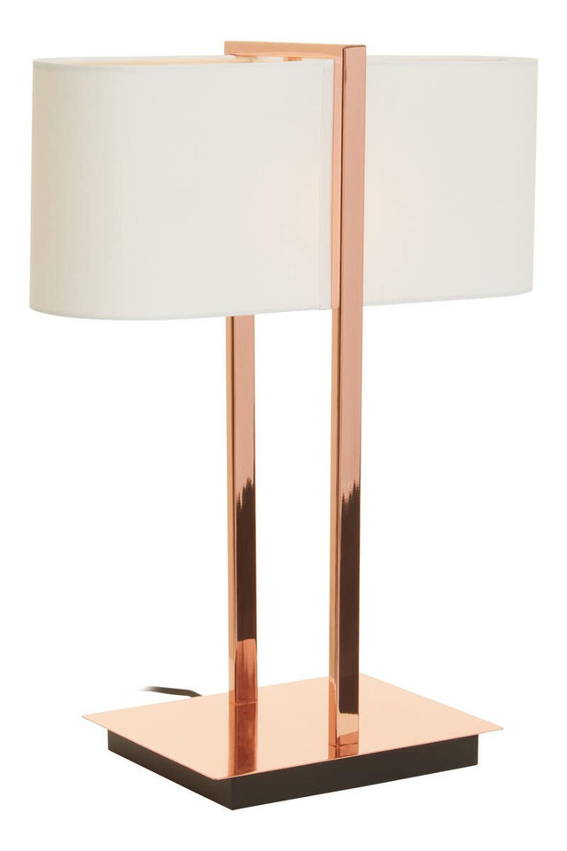 premier housewares Lilian Copper Finish Table Lamp