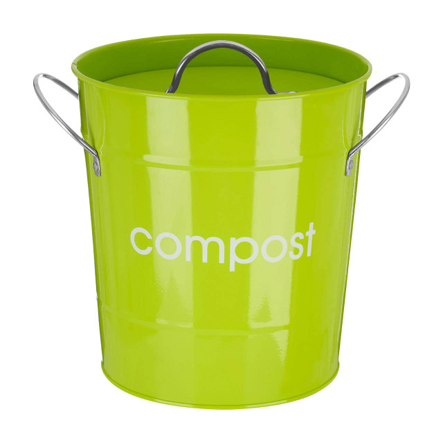 Premier Housewares Lime Green Compost Bin