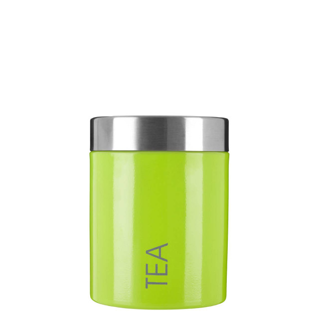 premier housewares Lime Green Enamel Tea Canister