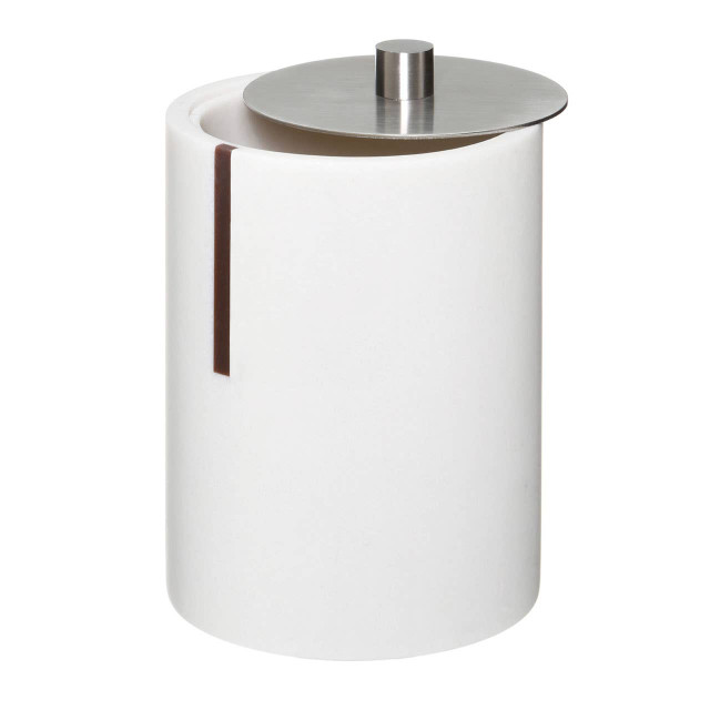 Premier Housewares Linea White Cotton Bud Holder