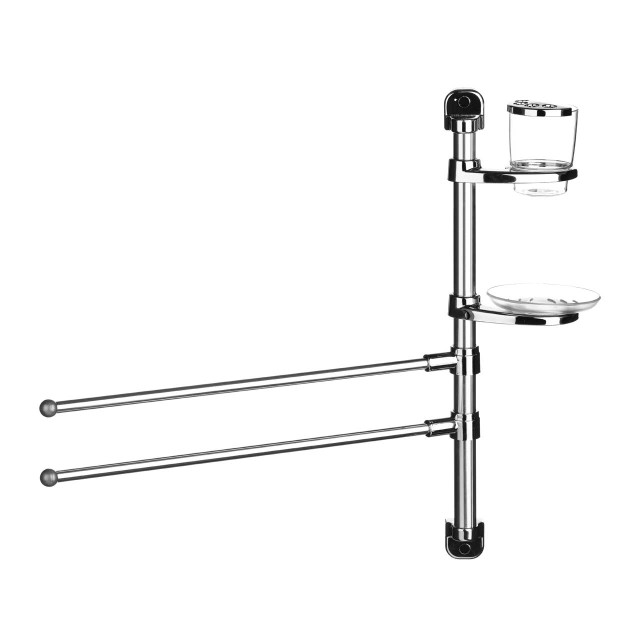Premier Housewares Linnea Two Rails Towel Rail