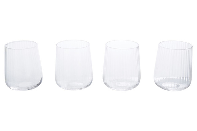 Premier Housewares Lyle Set Of Four Glass Tumblers