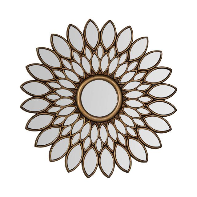 premier housewares Lyra Bronze Wall Mirror