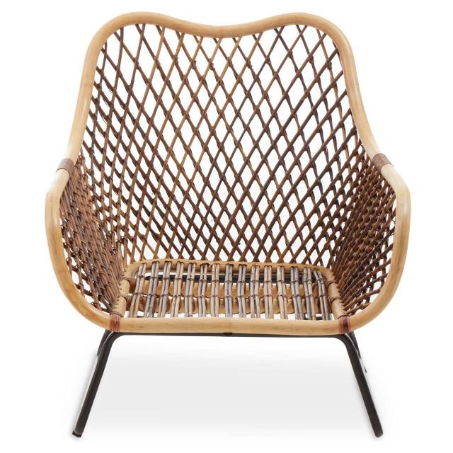 premier housewares Manado Black Iron Frame Chair