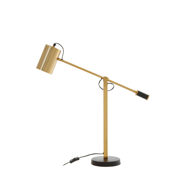 Premier Housewares Mano Gold Table Lamp