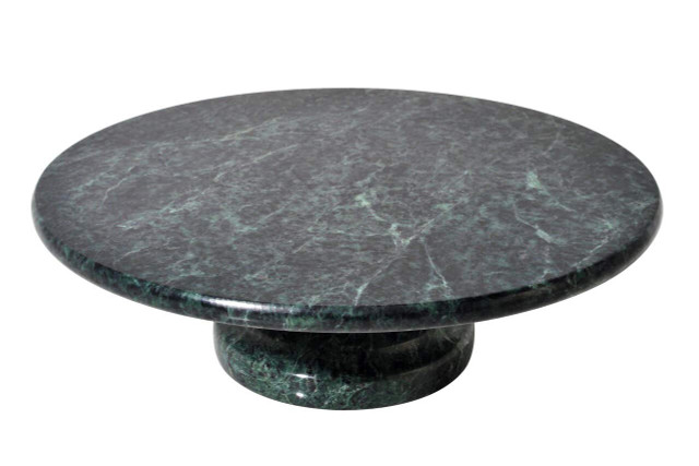 Premier Housewares Marmore Green Marble Cake Stand