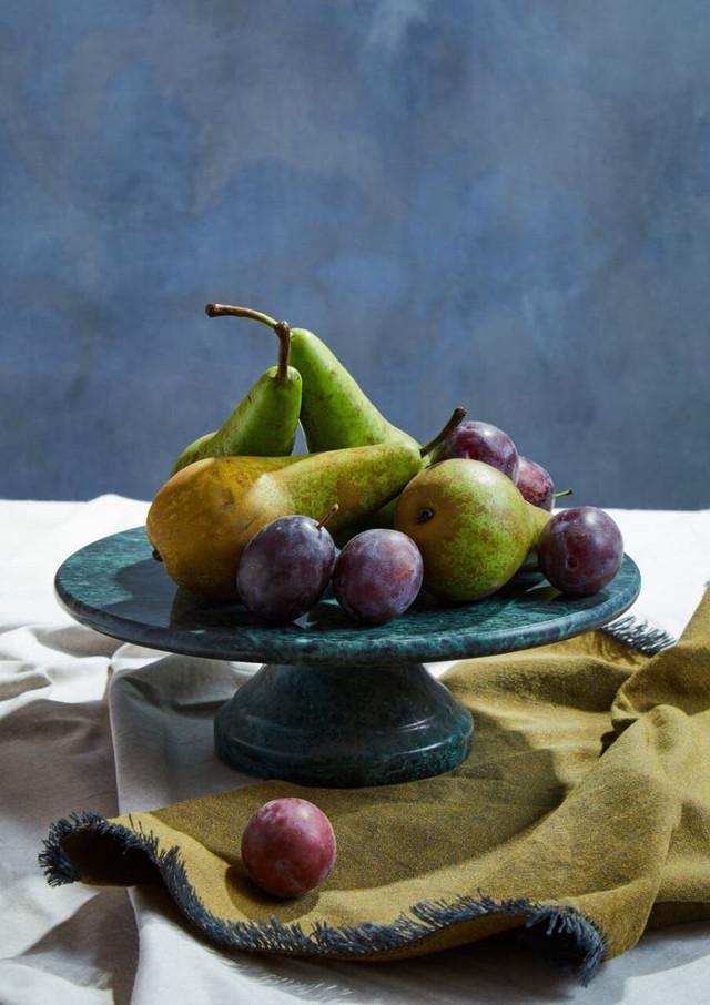 Premier Housewares Marmore Green Marble Cake Stand