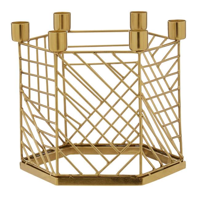 Premier Housewares Martina Hexagonal Candle Holder