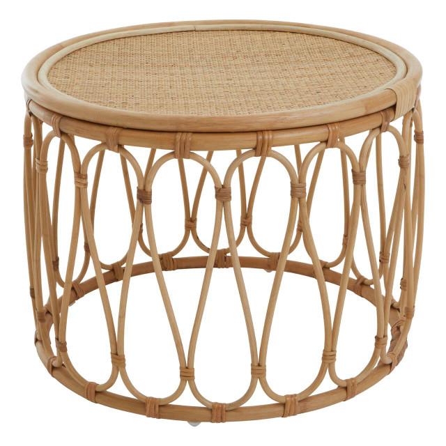 Premier Housewares Mataram Natural Rattan Table