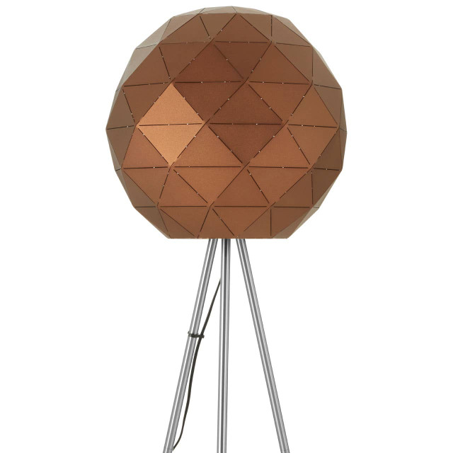 Premier Housewares Mateo Coffee Finish Floor Lamp