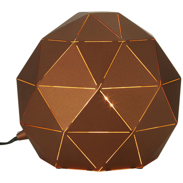 Premier Housewares Mateo Coffee Finish Table Lamp