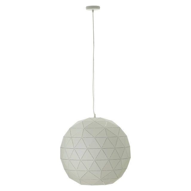premier housewares Mateo Large White Pendant Light
