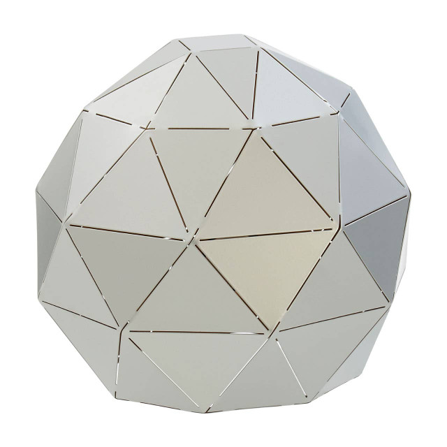 Premier Housewares Mateo Silver Finish Table Lamp