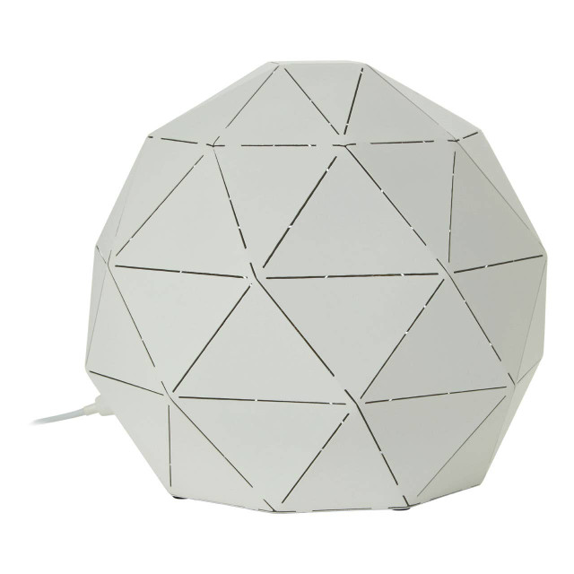 Premier Housewares Mateo White Finish Table Lamp